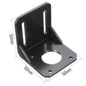 Nema17 Stepper Motor Alloy Steel Mounting Bracket For Cnc & 3d Printer
