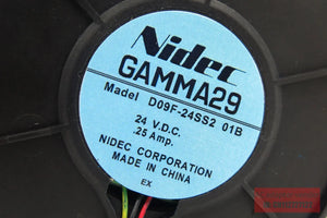 Used Nidec D09f-24ss2 01b 9cm 9733 24v 0.25a Turbo Blower Fan