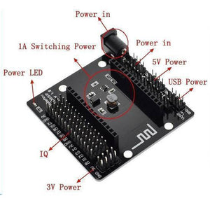 NodeMcu Sensor Shield GPIO Board