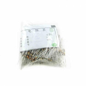 1000 Pcs Of 1/4 Watt, Quarter Watt ,0.25w 5% Resistor