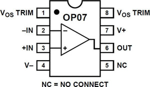 Op07 Operational Amplifier