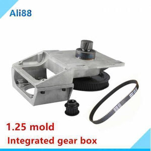 Oblique Teeth Nema34 Helical Gearbox With Timing Belt For Cnc Machine