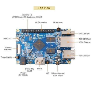 On Demand 1GB RAM Orange Pi Pc H3Quad Core Development Board Module