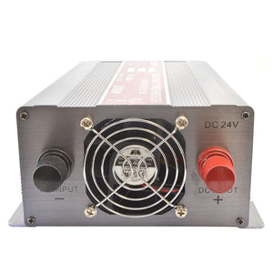Original Suoer 24V 2000W Inverter STA-2000B 2022 Modified Sine Wave Solar Power USB 24V DC to 220VAC