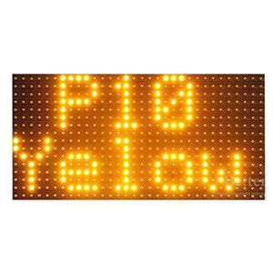 P10 Yellow Led Display Panel Led Module