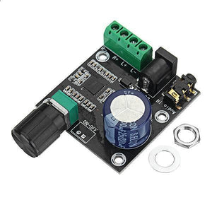Pam8610 With Volume 12v Dual-channel Digital Amplifier Board Stereo Audio Amplifier Board 15w * 2