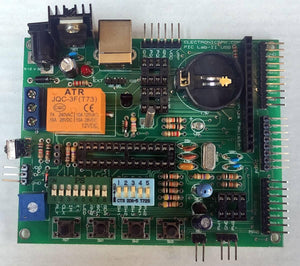 Microchip Pic Lab-ii Development Board 28 Pin Microcontrollers