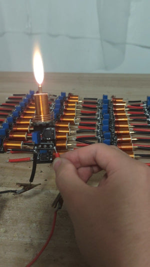 Plasma Arc Fire Head High-Frequency Electric Flame 15–24V Plasma Ignition Module-digilog.pk