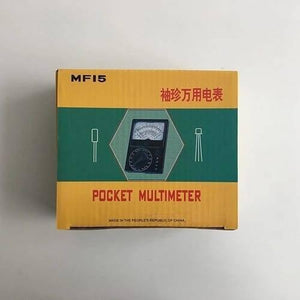 Pocket Size Analog Multimeter Mf15 Digital Avometer Universal Meter