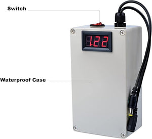On Demand Portable 12V 20000mah li-ion Lithium Battery Pack Rechargeable Backup Power