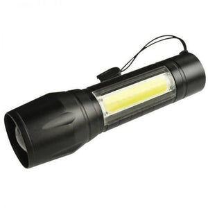 Portable Mini 2 In 1 Led Flasht Light 1000 Lumens 3modes Usb Rechargeable Led Torch Light
