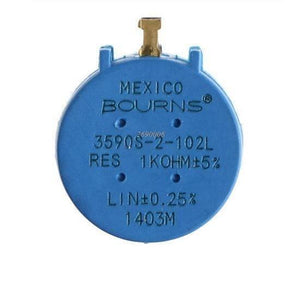 1k Multiturn Potentiometer 1k Ohm 2w Bourns Pot 3590s-2-102l