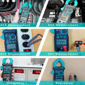 Proskit MT-3209 3-5/6 AC/DC Digital Clamp Meter, LED Lighting, LCD Digital Display, Sound and Light Buzzer, Electric Maintenance