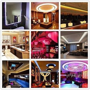 Rgb Led Strip 30 Led Per Meter 5 Meter Roll 5050 Size 12v