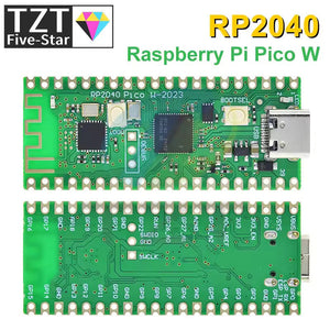 RP2040 Raspberry Pi Pico W Board with 2.4G WiFi Micro Dual-Core 264KB ARM Microcomputers High-Performance Cortex-M0 Processor