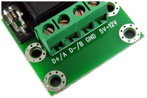 Bi Directional Communication Data Rs232 To Rs485 Serial Converter Stm485s