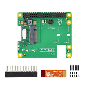 Raspberry Pi 5 Official M.2 HAT+ (M Key) – NVMe & PCIe Expansion Board