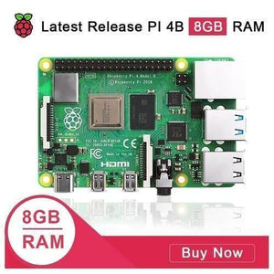 Raspberry Pi 4 8gb Ram Model b Quad Core Cpu 1.5ghz Development Board