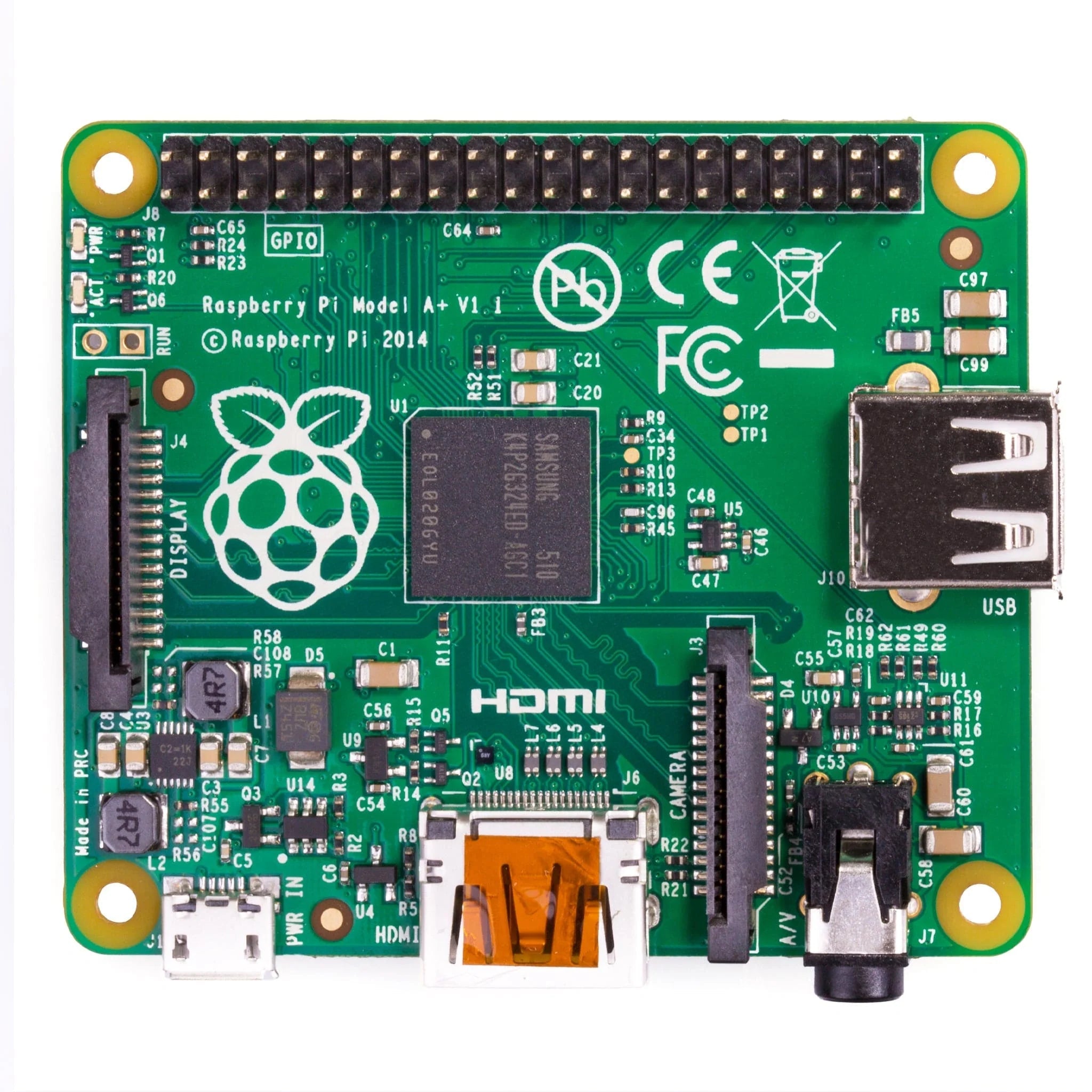 Raspberry Pi Model A+ V1.1 – Compact Single Board Computer with GPIO, HDMI, USB-digilog.pk