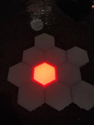 Red Touch Light Wall Mount Magnetic Modular (1pc)