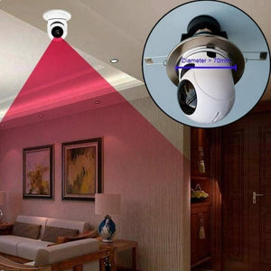 Camera V380 Pro E27 360 Degree Led Light 1080p Wireless Panoramic Home Security Bulb Lamp Ip Camera