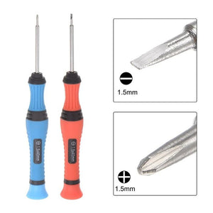 Precision 5 Pcs Screwdriver Set Slotted Phillips Star Torx Swivel Lid ScrewDriver Plastic Handle Watch Glasses Electronics Repair Tool