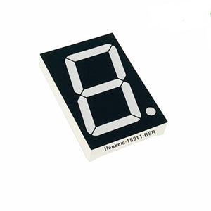 SE-15011-BSR 30.6mmx44mmx9mm Led 7 Segment 1 Digit Common Anode Display 1.5 inch Digit size