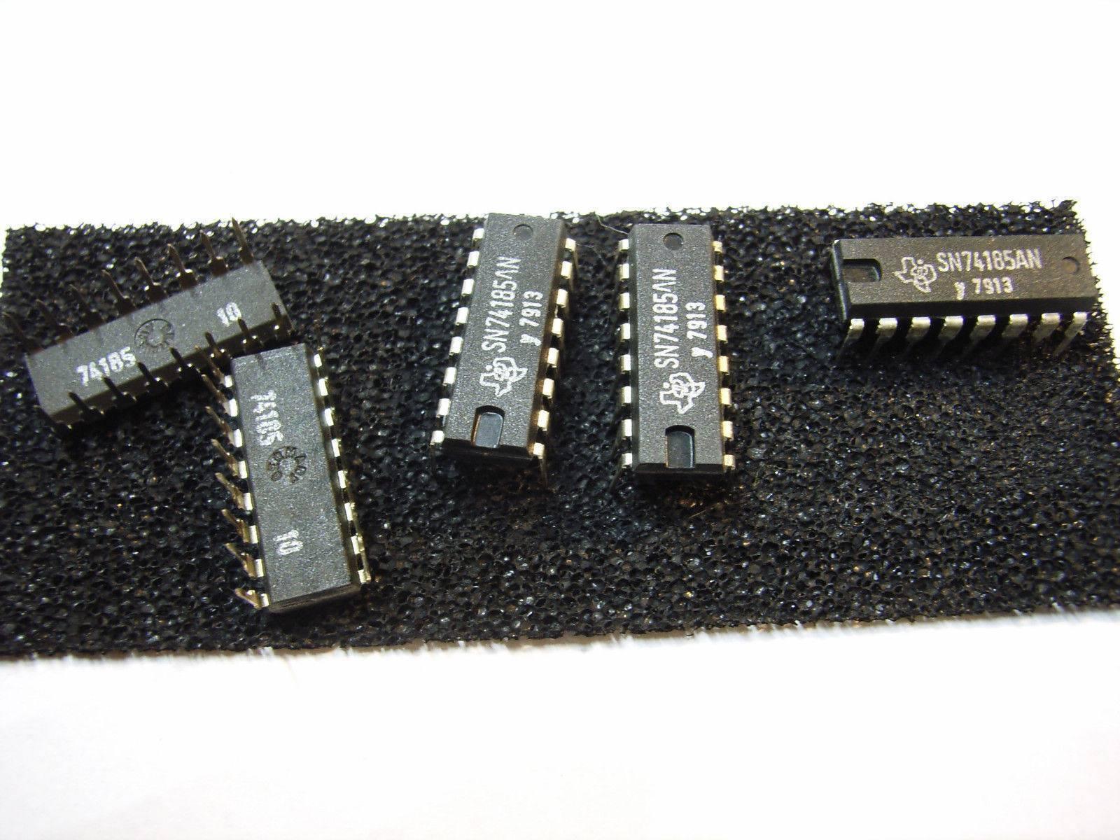 Sn 74185 An Texas Instruments Binary-to-bcd Converter Dip 16