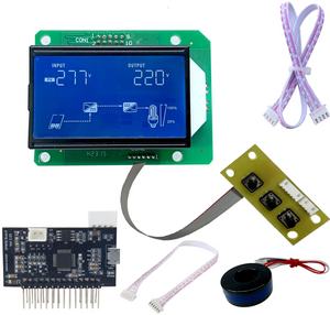 STM Sinewave Inverter Drive Module (Grid Sharing) + CT + Hybrid Style Display Board IDM-7