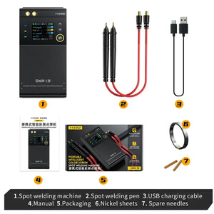 SWM-10 Handheld Spot Welder, DIY Mini Welding Machine, 5000mAh Portable Welding Machine, Weldable 0.25mm Welding Tool