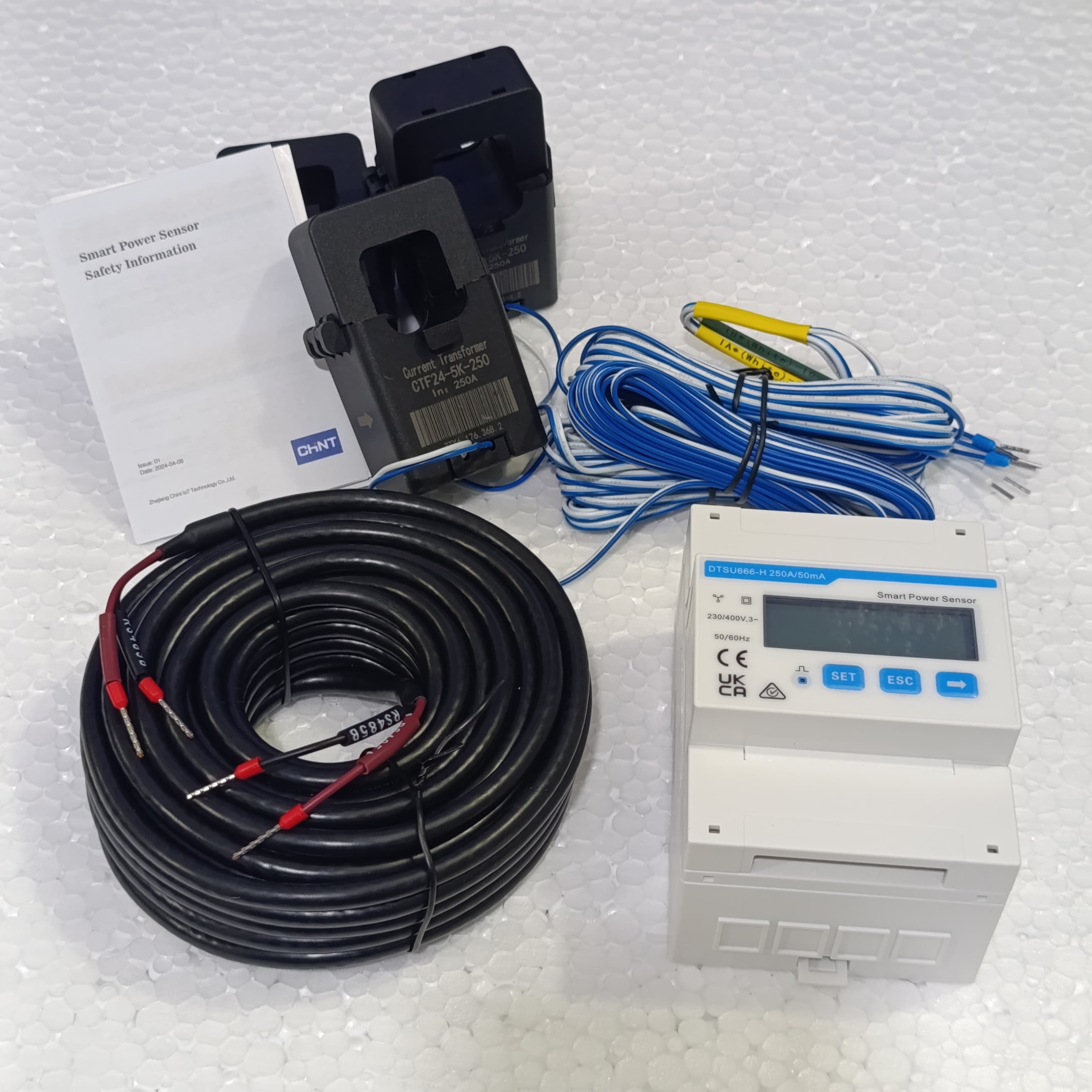 Chint 3 Phase Smart Power Sensor Dtsu666-h Smart Meter