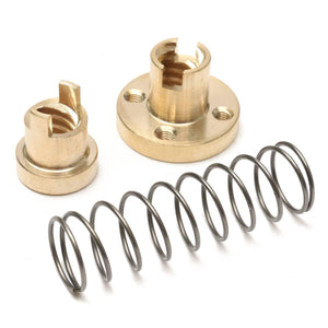 T8 Anti Backlash Spring Loaded Nut For Cnc 8mm Threaded Rod Lead Screw