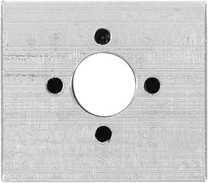 Black/gray T8 Aluminum Screw Conversion Nut Seat For 3d Printer Lead Screw Housing Mounting Bracket Aluminium Trapezoidal Nut Block Bracket For T8