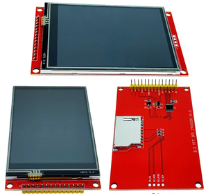 3.2 Inch Tft Lcd Screen Display Spi Module With Touch Panel - 320x240 Rgb Ili9341 | Digilog.pk