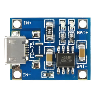TP4056 Lithium Battery And 18650 Charger Module 1A 3.7V