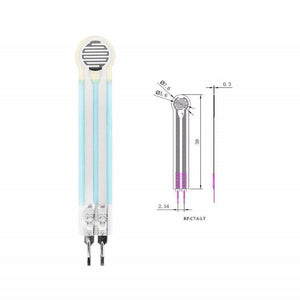 Thin Film Pressure Sensor FSR High Accuracy Flexible Analog Resistor RP-C7.6-LT