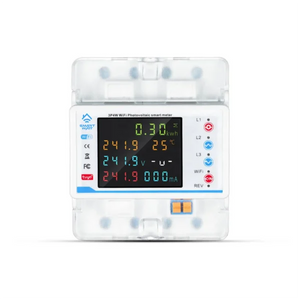 100a 3 Phase Smart Wifi Meter 22 In 1 3p4w Wifi Photovoltic Smart Meter