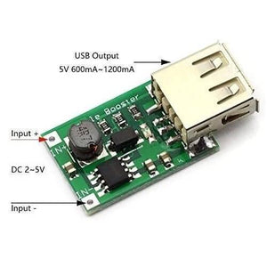USB 1200 mA Dc 2V To 5V To Dc 5V Voltage Step Up Boost Converter Module