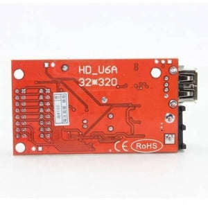 Usb Port Single Double Color Led Display Controller Card Hd-u6a