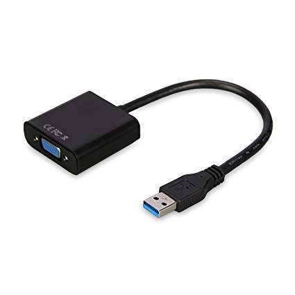 Usb To Vga Converter Cable Adapter Cable Converter Dsub 15-pin Connector