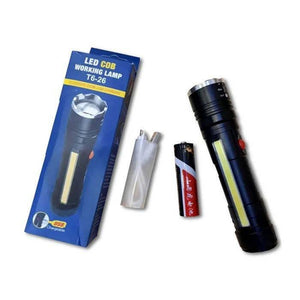 Usb Rechargeable Zoomable Led Flashlight Camping Torch Lamp T6-26 Usb Charge