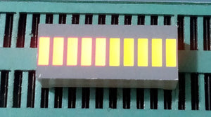 10 Segment Led Light Display Module Bar Graph Ultra Bright Red Yellow Green Colors Multi-color