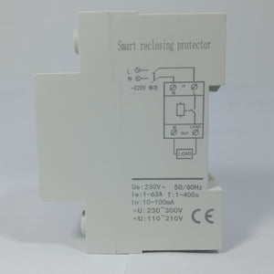 Reclose Programmable 63A WiFi Breaker Switch Smart Home Circuit Breaker 2 Pole