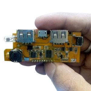 5v 2a Diy Power Bank Module With Display And Emergency Light Points