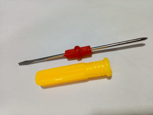 Double Head Plastic Handle Screwdriver