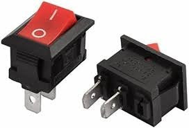 Kcd1 Spst Rocker Switch Mini Boat Switch 10a 125v 6a 250v Press Button Rocker Switch