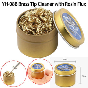 YIHUA YH-08B Soldering Iron Tip Cleaner with Rosin Flux