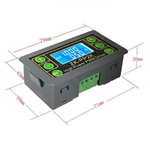 ZK-PP2K PWM DC Motor Tester – 8A Controller, Dual Mode, 5–30V DC, Adjustable Frequency & Duty Cycle