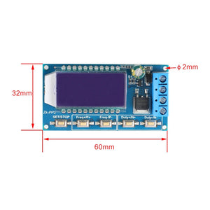 12v-30v Zk-pp2 Pwm Pulse Generator Module β Motor Speed & Led Dimming Controller