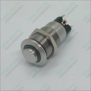 ZLQ-B5V 12mm Waterproof Metal Push ON Push OFF Button Switch With Power Indication
